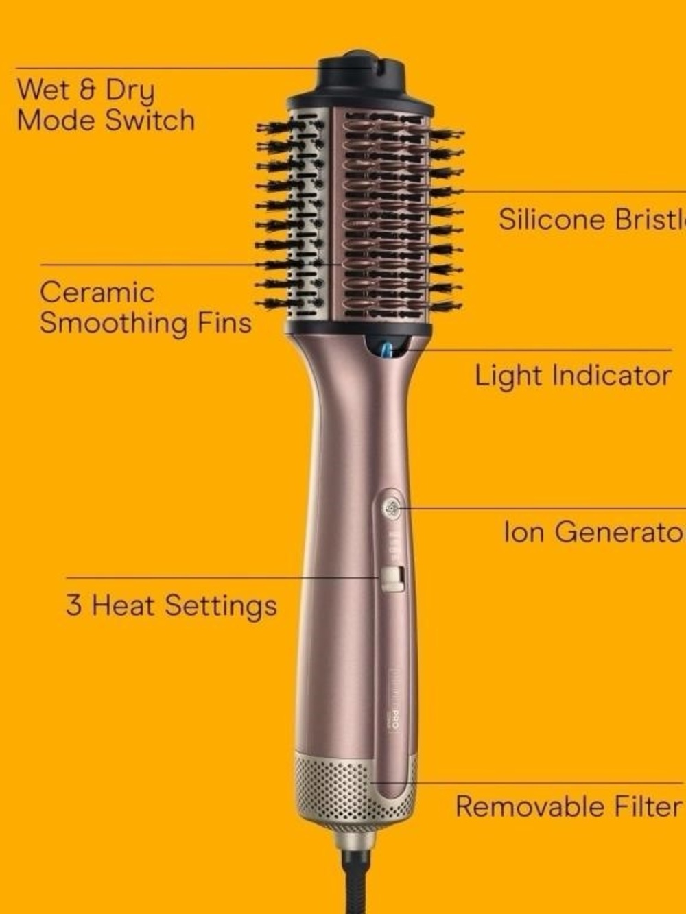 INFINITIPRO BY CONAIR BC95C BLOW DRYER BRUSH
